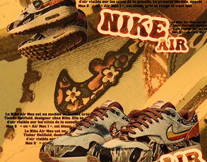 nike aire max x concepts poster design