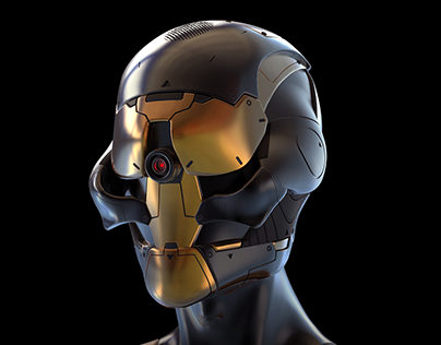 Robot head concept