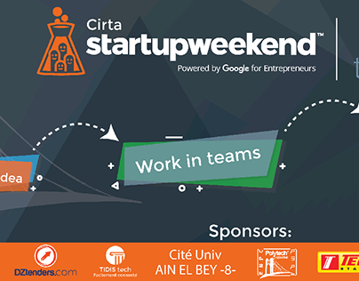 Start-up weekend Cirta banner 💙