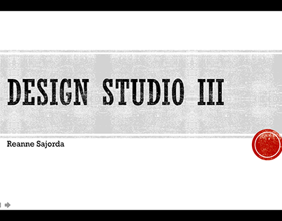 Design Studio III: Midterms