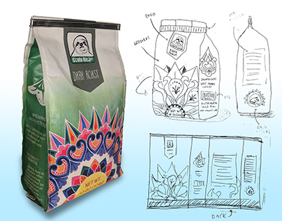 Costa Ricart Coffee Packaging