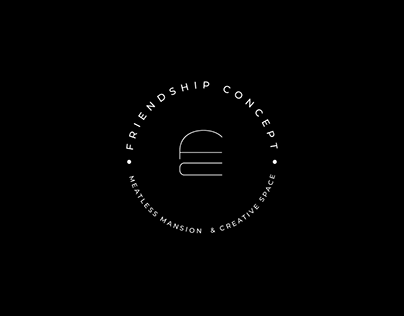 Friendship Concept Restaurant Logo Design