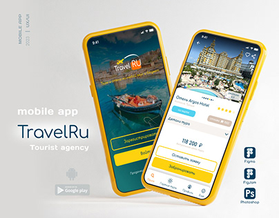 Mobile App Tourist agency ANDROID