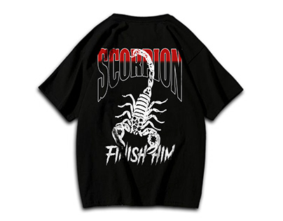 Scorpion T-shirt Design | Scorpio Tee