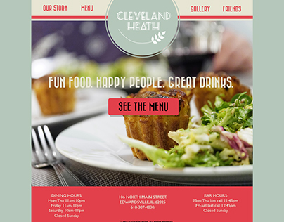 Cleveland Heath Website (Before/After)