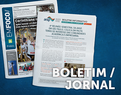 DIAGRAMAÇÃO - Boletim Informativo / Jornal