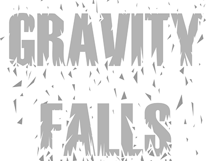 Gravity falls affiche style Tom Whalen