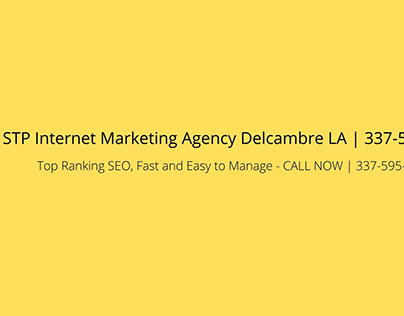 STP Internet Marketing Agency Delcambre LA