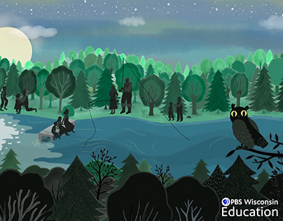 PBS Wisconsin Education: Carrie Frost, Animation