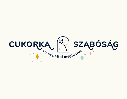 Cukorka Szabóság logo design