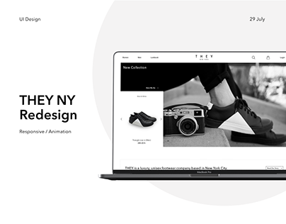 They NY Web Site / Redesign