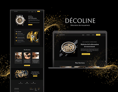 Décoline - UX/UI Website Design