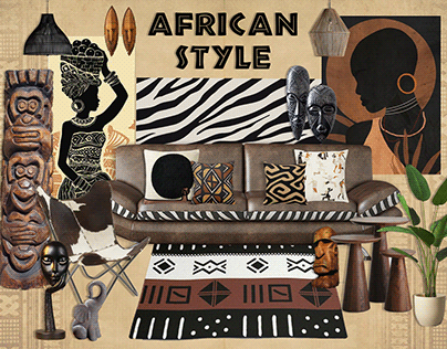 African Style Moodboard