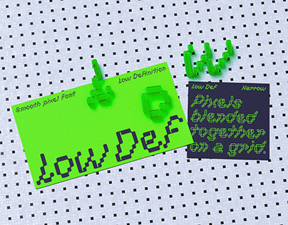 Low Def Font
