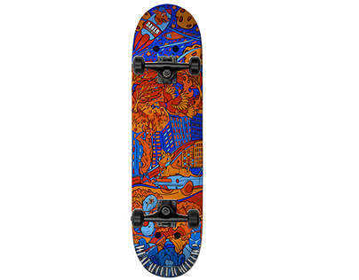 Illustration - Skateboard