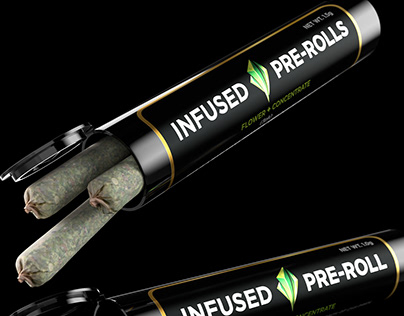 Panna Extracts Infused Pre-Roll Packaging Design