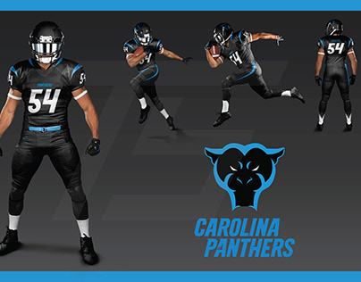 Carolina Panthers Uniform Redesign on Behance