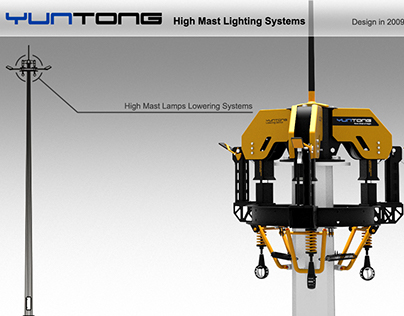 High mast lighting system