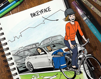 Bicycling Magazine, Bikeyface profile piece