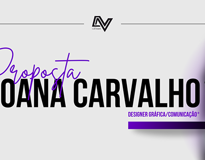 Proposta Joana Carvalho ! Graphic Designer