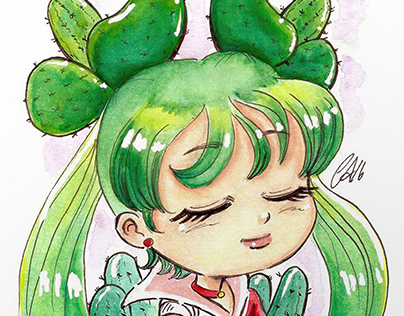 Sailor Green - Estampa