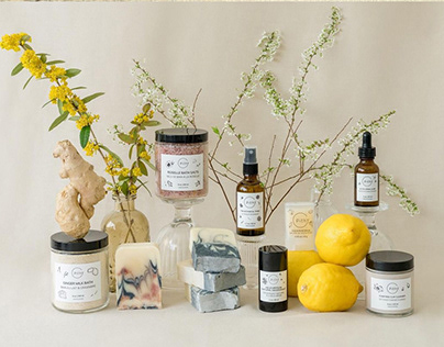 Pithy Apothecary | Skincare Packaging | Illustration