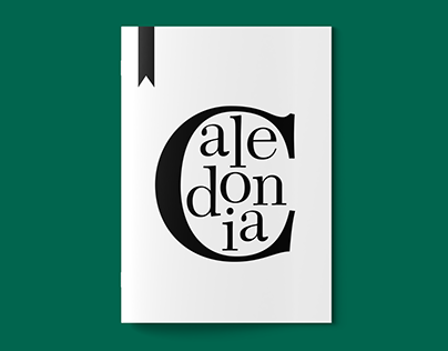 Caledonia - Typographic Specimen