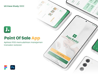 Point Of Sale App - Jaga Kedai | UX Case Study