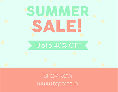 Sale banner for topcrop.in