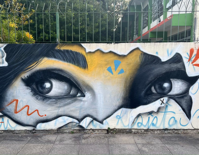 Atenta e Forte - Street Art | Florianópolis-SC