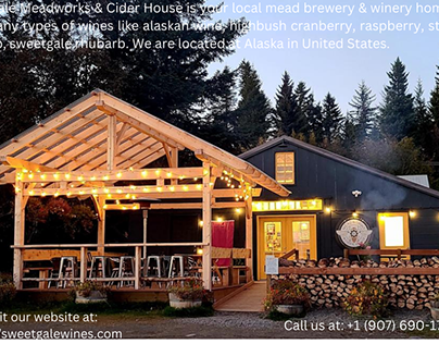 Best Winery Homer | Sweetgale Meadworks and Cider House