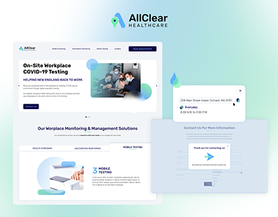 AllClear Healthcare Website