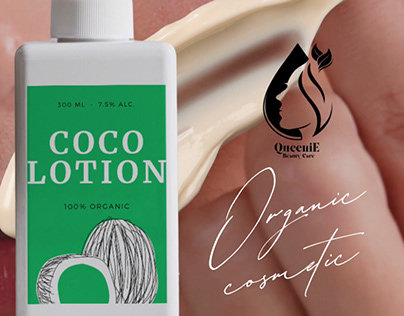 Organic Elegance - COCO LOTION Motion Graphic Ad