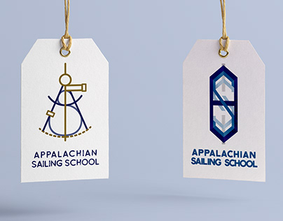 Appalachian Sailing School Logo Concepts