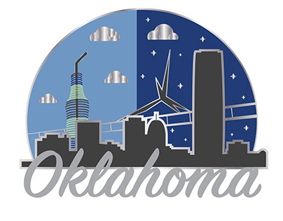 Oklahoma Pin Design