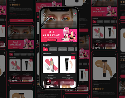 Make-Up Mobile App Design