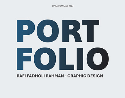 Portfolio 2024 | Rafi Fadholi R