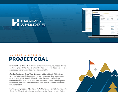 Redesign of Harris & Harris Dashboard