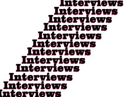 Interview type videos