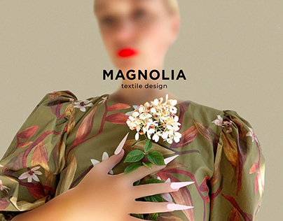 MAGNOLIA. Textile design
