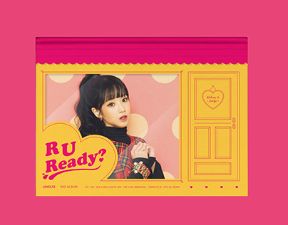 Lovelyz 2nd Album ‘R U Ready?’ Redesign