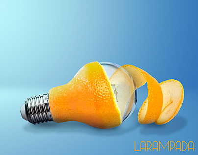 Orange-Lightbulb Design