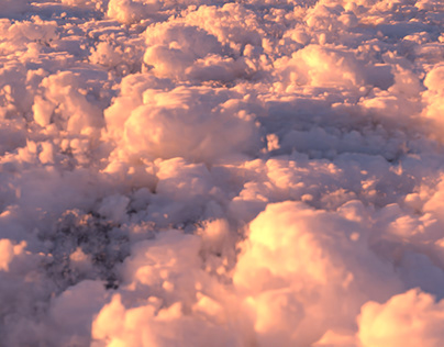 Sea of Clouds in Houdini with hip file