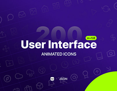 User Interface Animated Icons