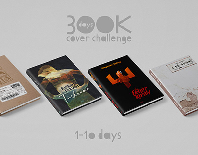 30 days book cover challenge – first ten days