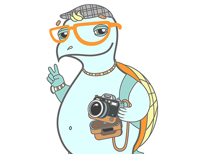 Hipster Turtle