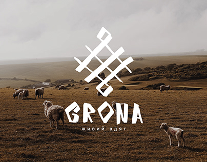 Identity for an ethnic clothing brand "GRONA"