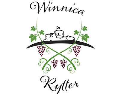 Logo and label design for wine