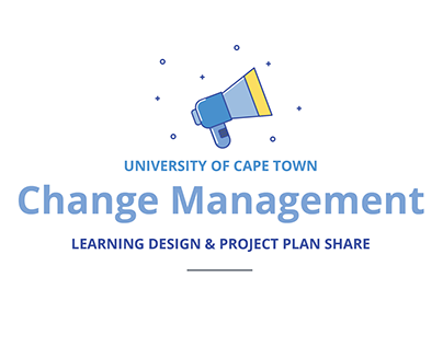 UCT Change Management Short Course