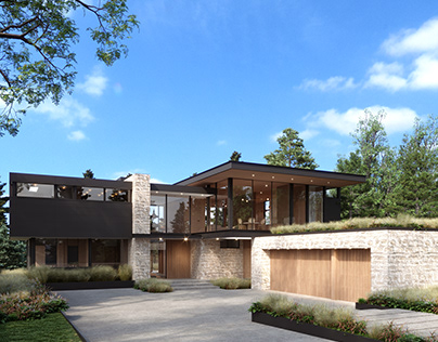 Chatfield House 3D rendering